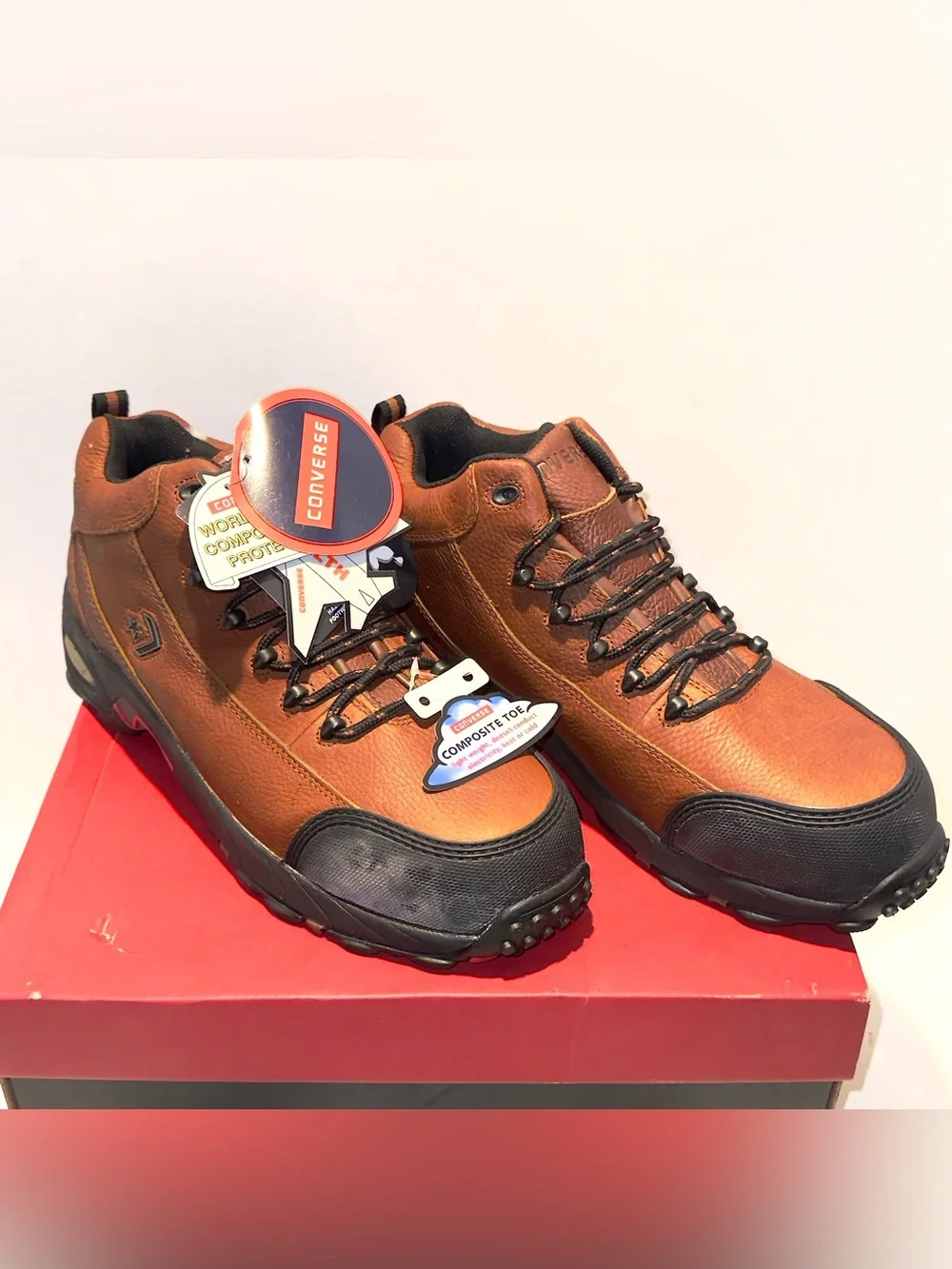 Very Rare CONVERSE® WATERPROOF SPORT HIKER C444 Mens Size 11 M Composite Toe NIB